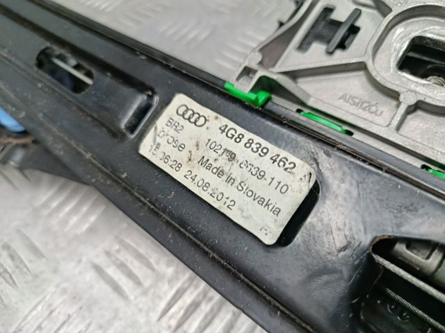 Механизм стеклоподъемника двери задней, правой 4G8839462A VAG