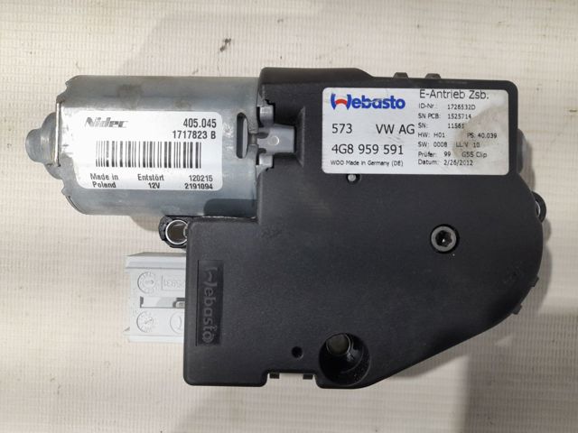 Мотор привода люка 4G8959591 VAG