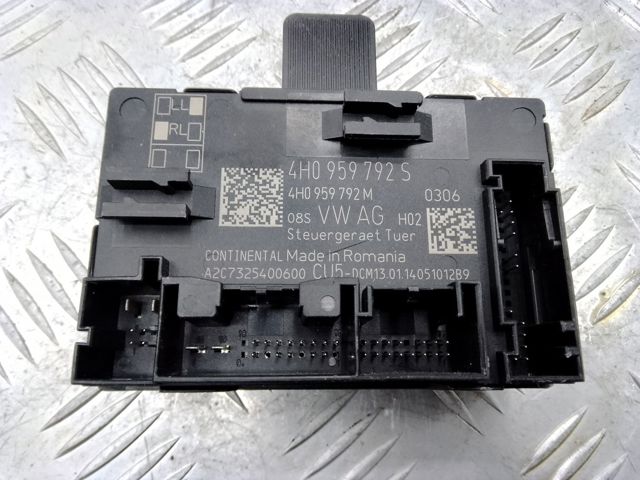 Блок комфорта передней двери 4H0959792M VAG