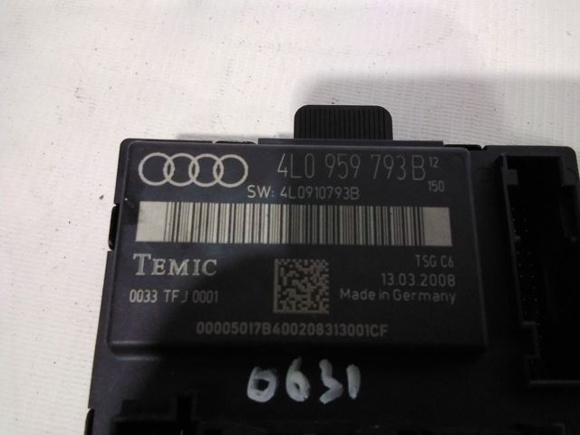 Блок комфорта передней двери 4L0959793B VAG