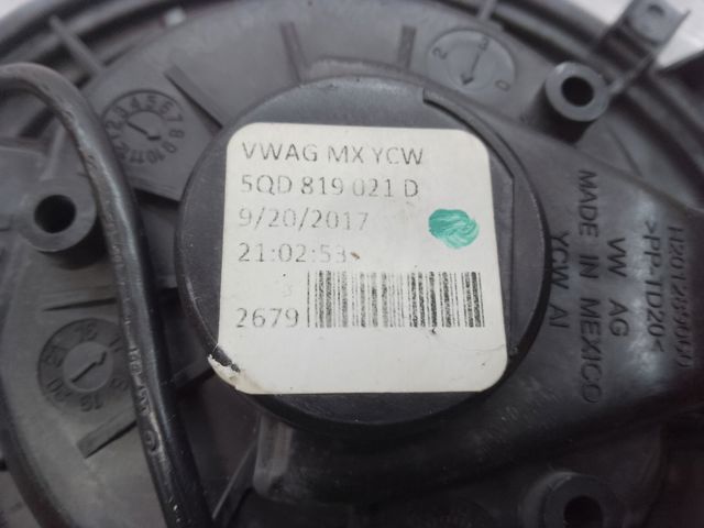 5QD819021B Мотор вентилятора печки (отопителя салона) купить Украина