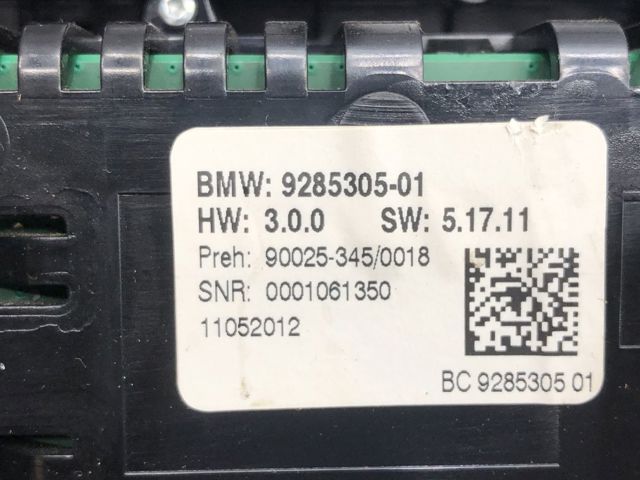Блок управления режимов отопления 61319328419 BMW