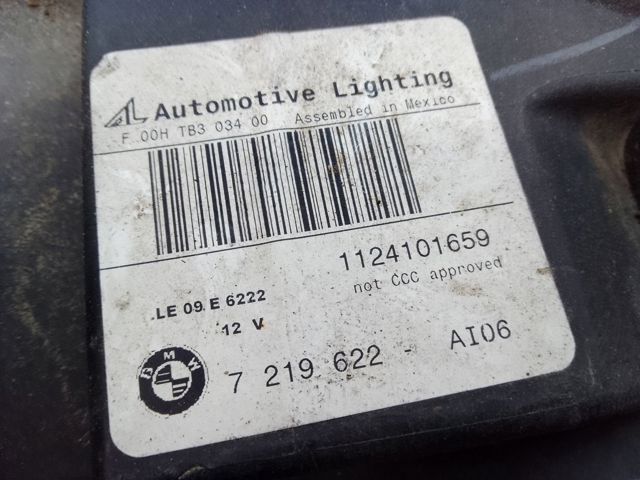 Фара правая 63117277004 BMW