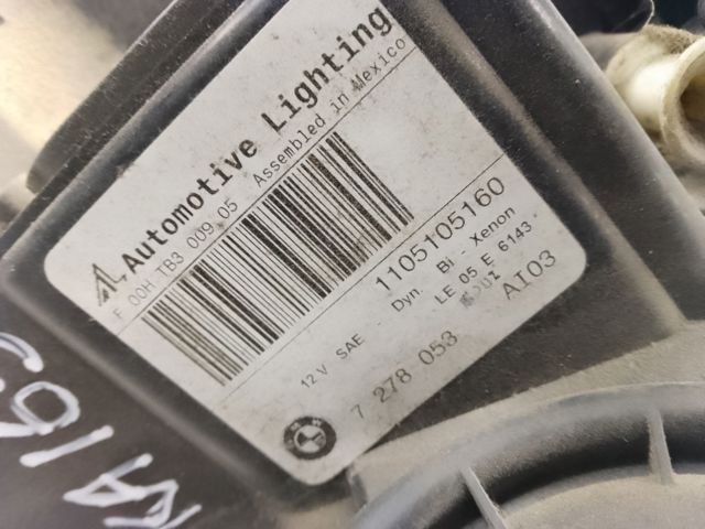 Основная фара в сборе левая 63117289001 BMW