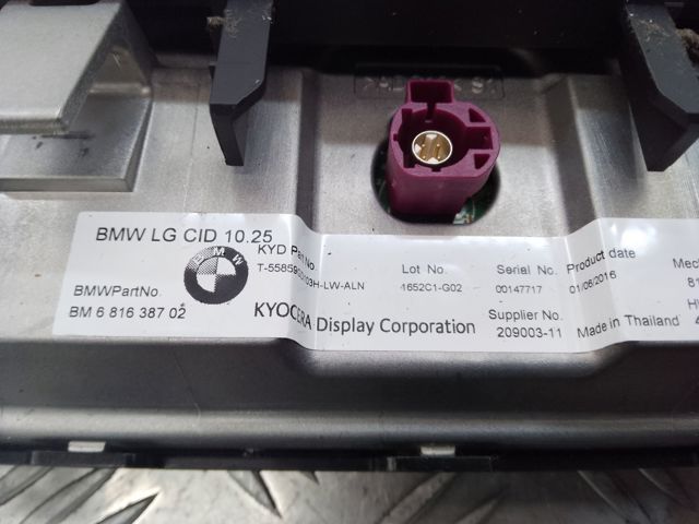 65506816387 BMW Дисплей многофункциональный купить в Ирпень