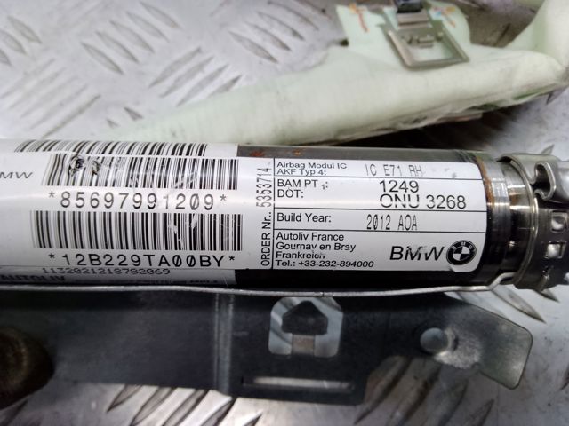 Подушка безопасности, боковая, правая 72126979912 BMW