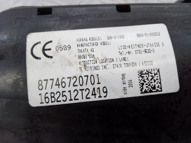 BMW 72127467207 Подушка безопасности (AIRBAG) спинки сиденья левого в наличии Одесса