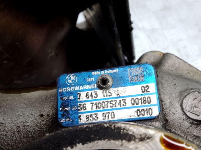 Турбонагнетатель 7643115 BMW