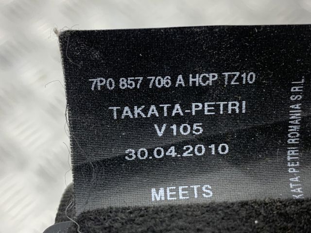 Ремень безопасности передний правый 7P0857706AHCP VAG