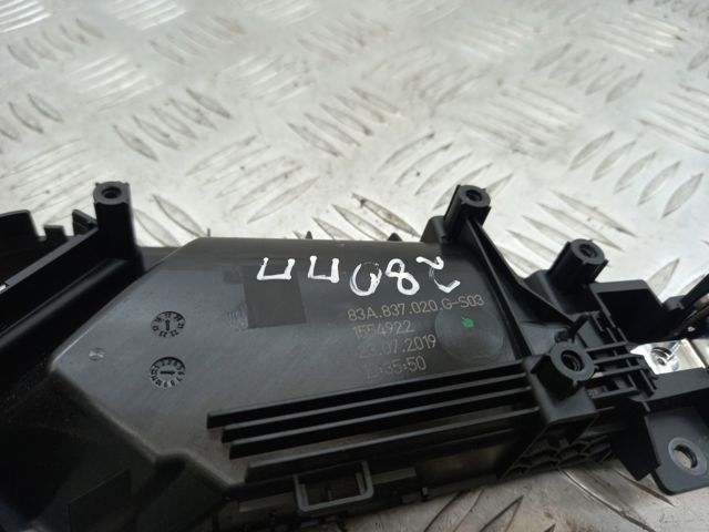 VAG 83A837020G4PK Ручка двери задней внутренняя правая в наличии Винница
