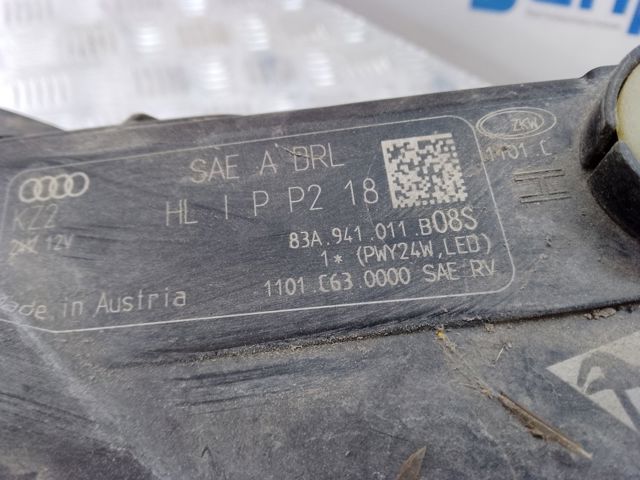 Фара основная левая 83A941011B VAG