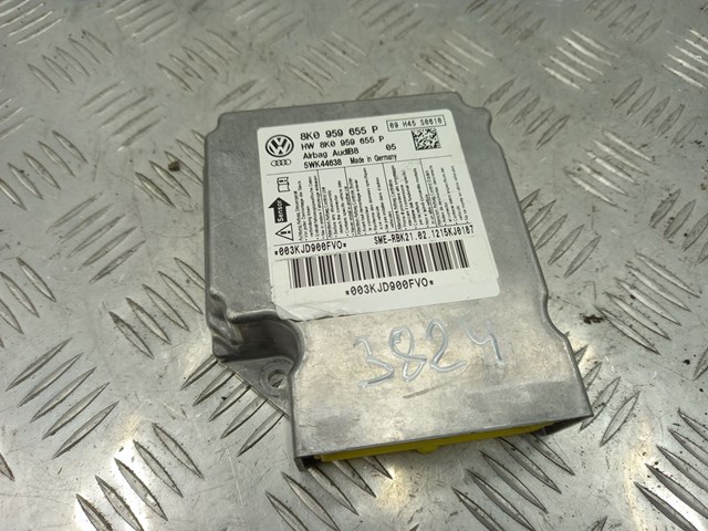 Модуль-процессор управления подушкой безопасности (ЭБУ AIRBAG) 8K0959655P VAG