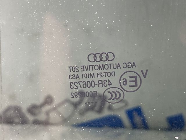 8U0845206C VAG Стекло двери задней правой купить в Харьков