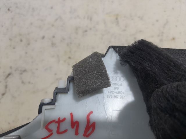 8V5867287ODD Обшивка стойки кузова внутренняя задняя левая купить Одесса