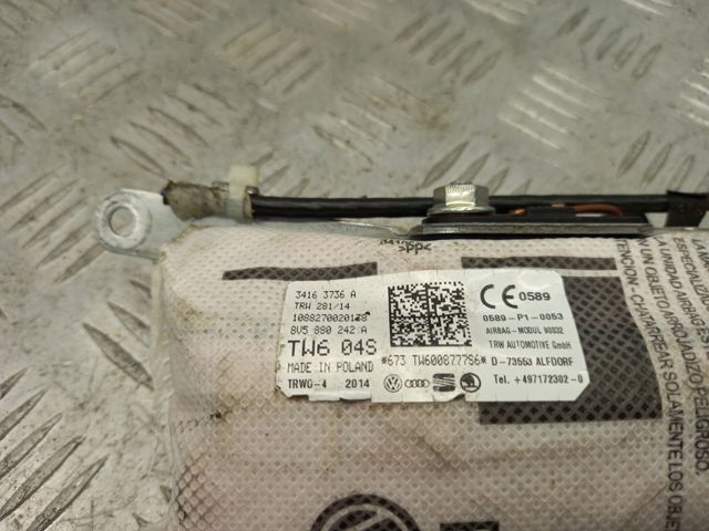 8V5880242A VAG Подушка безопасности (AIRBAG) спинки сиденья правого купить в Черкассы