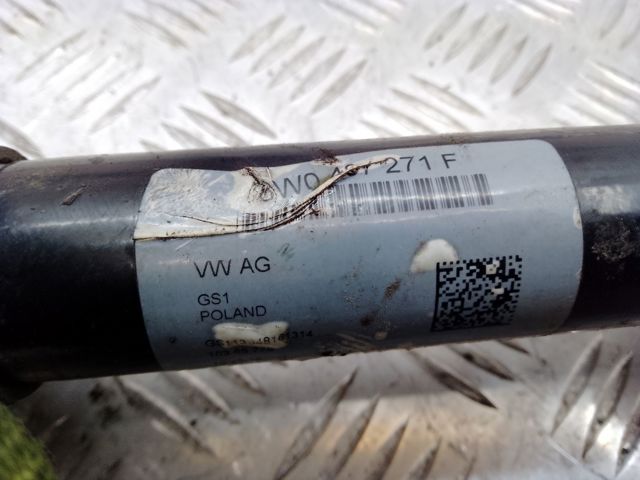 Ось передняя в сборе 8W0407271F VAG