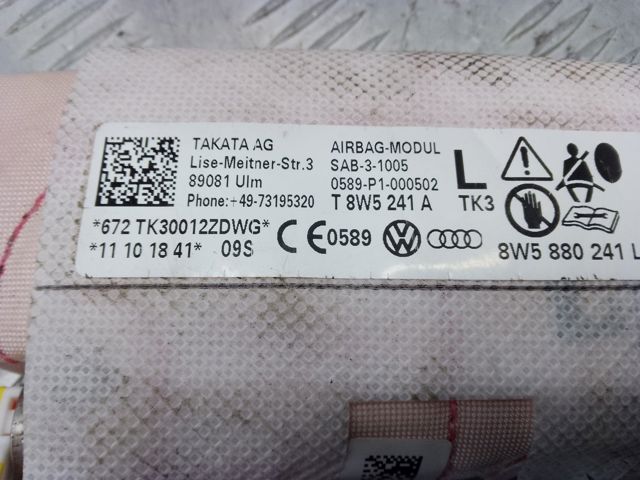 VAG 8W5880241L Подушка безопасности (AIRBAG) спинки сиденья левого в наличии Ужгород
