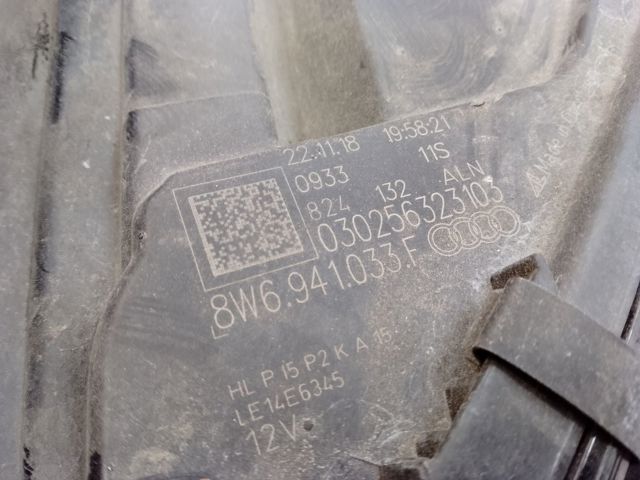 Основная фара в сборе левая 8W6941773F VAG