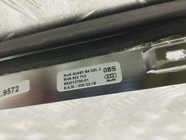 VAG 8W88537032ZZ Молдинг крыши левый в наличии Харьков