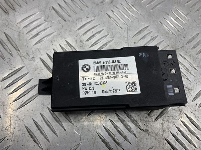 9216468 BMW Модуль управления (ЭБУ) переднего сидения купить в Каменское