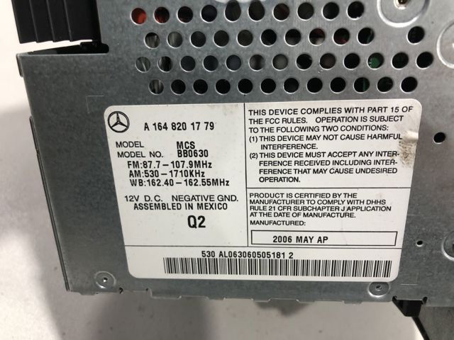 Бортовой компьютер A1648200679 MERCEDES