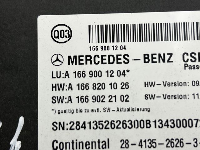 A1669001204 MERCEDES купить в Кривой Рог