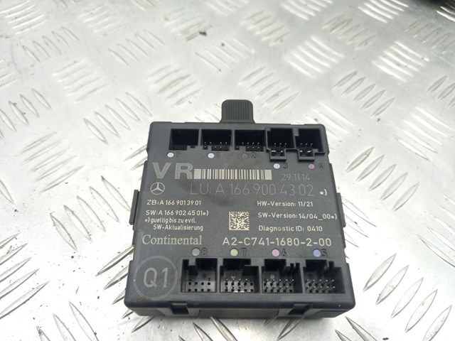 Блок комфорта передней двери A1669004302 MERCEDES