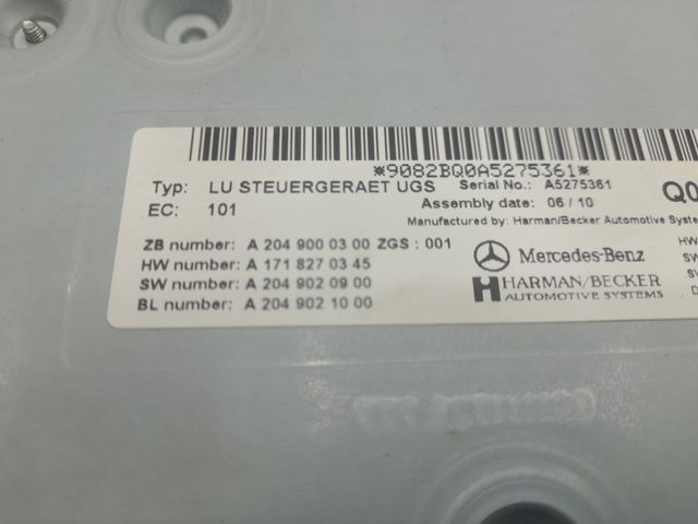 A2049000300 MERCEDES Блок управления мультимедийный купить в Черкассы