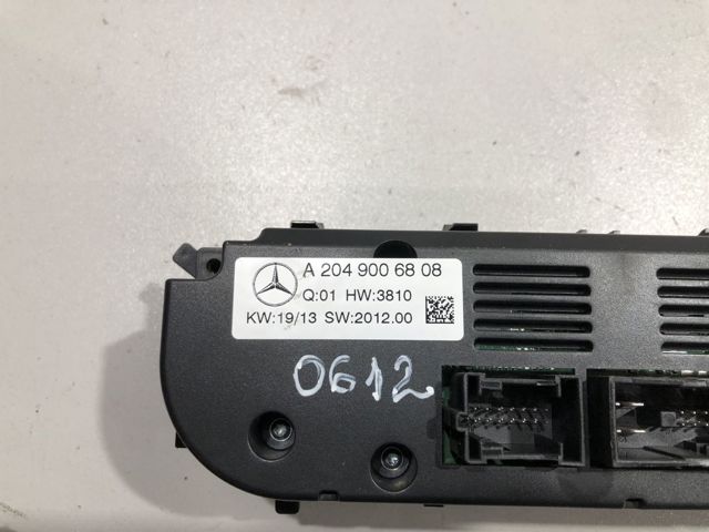 Блок управления печкой A2049006808 MERCEDES
