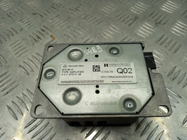 Усилитель звука аудиосистемы A2118705189 MERCEDES
