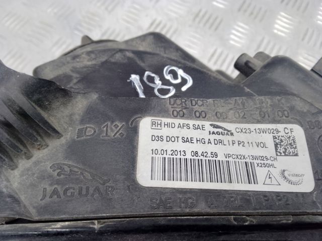 Фара правая C2Z26711 JAGUAR