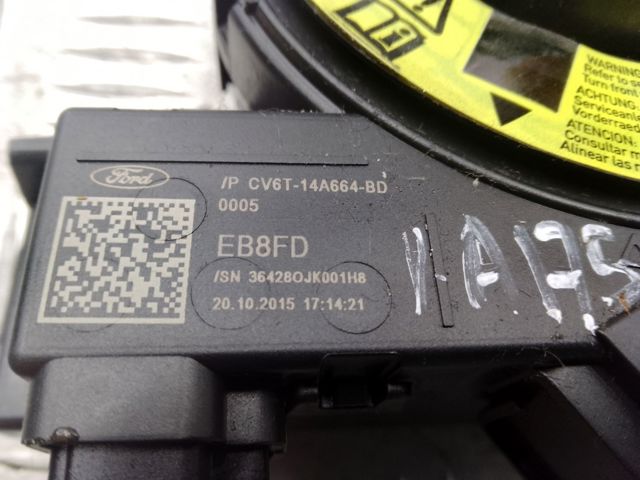 FORD CV6T14A664BD Кольцо контактное, шлейф руля в наличии Харьков