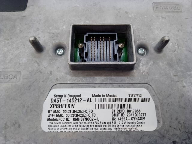 DA5Z14D212KA FORD Блок управления мультимедийный купить в Николаев