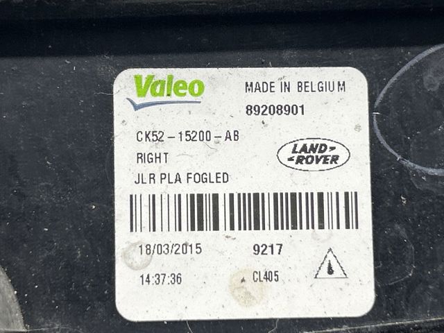 LR033406 LAND ROVER Фара противотуманная правая купить в Кривой Рог