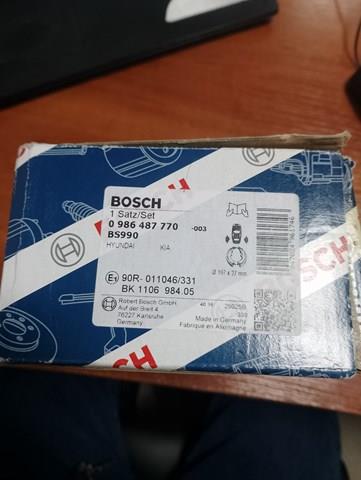 0986487770 BOSCH Задние барабанные колодки купить в Чернигов