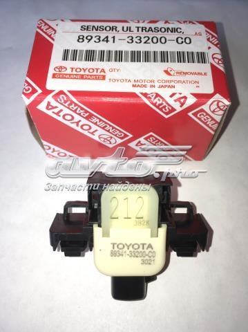Датчик сигнализации парковки, парктроник, боковой 8934133200C0 TOYOTA