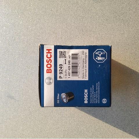 BOSCH 1457429249 Фильтр масляный в наличии Николаев