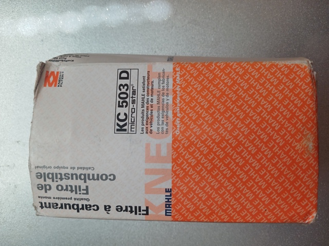 Фильтр тонкой очистки топлива KC503D MAHLE