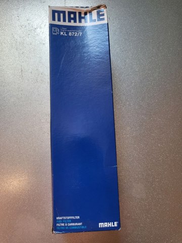 MAHLE KL8727 Фильтр топливный в наличии Сумы