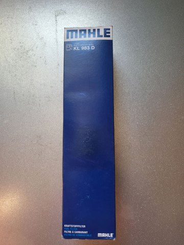 Фильтр тонкой очистки топлива KL983D MAHLE