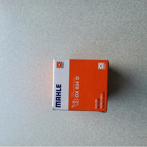 Фильтр масляный ДВС OX834D MAHLE