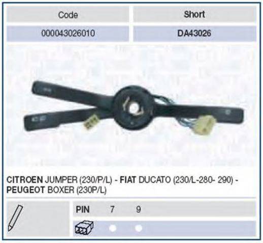 Переключатель подрулевой 000043026010 MAGNETI MARELLI