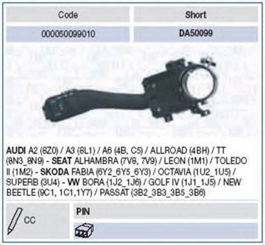 Переключатель подрулевой, левый 000050099010 MAGNETI MARELLI