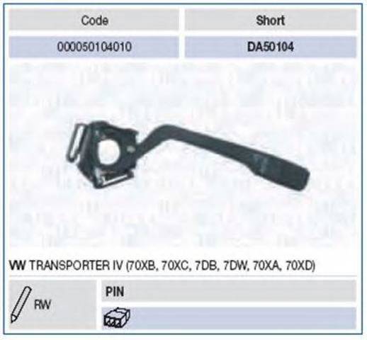 Переключатель подрулевой, правый 000050104010 MAGNETI MARELLI