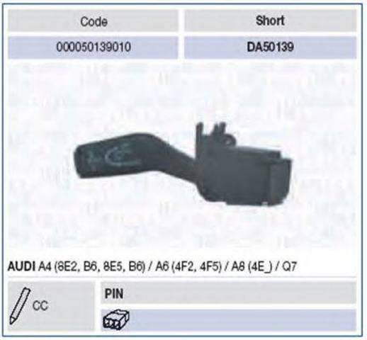 Переключатель круиз контроля 000050139010 MAGNETI MARELLI