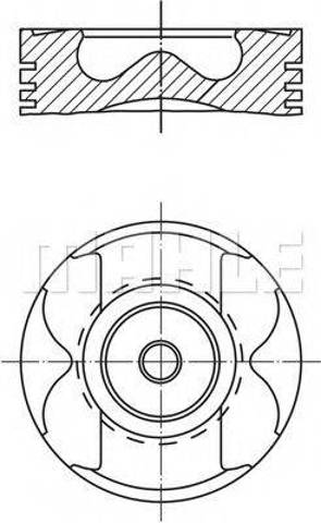 Поршень в сборе 0013600 MAHLE