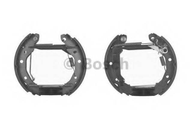 Барабанные тормозные колодки 0204114629 BOSCH