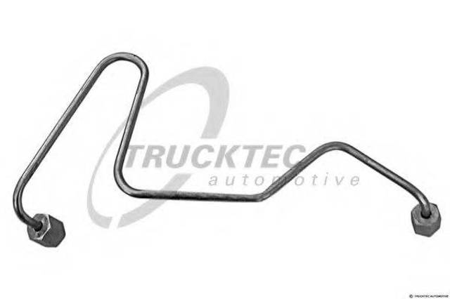 Трубка топливная форсунки 1-го цилиндра 0213061 TRUCKTEC