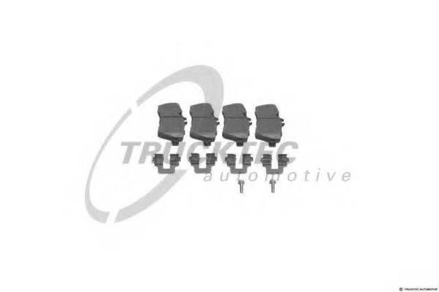Колодки тормозные дисковые комплект 0235148 TRUCKTEC