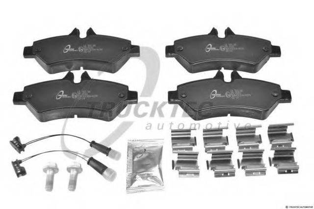 Комплект задних колодок 0235195 TRUCKTEC